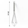 Stainless Steel Hand Whisk – Durable Medium Size with Ergonomic Handle