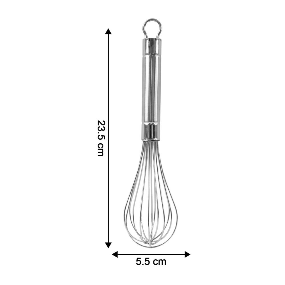 Stainless Steel Small Hand Whisk – Durable & Compact Kitchen Tool