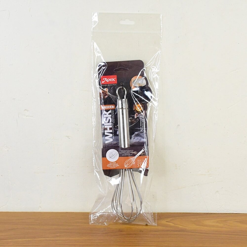 Stainless Steel Small Hand Whisk – Durable & Compact Kitchen Tool