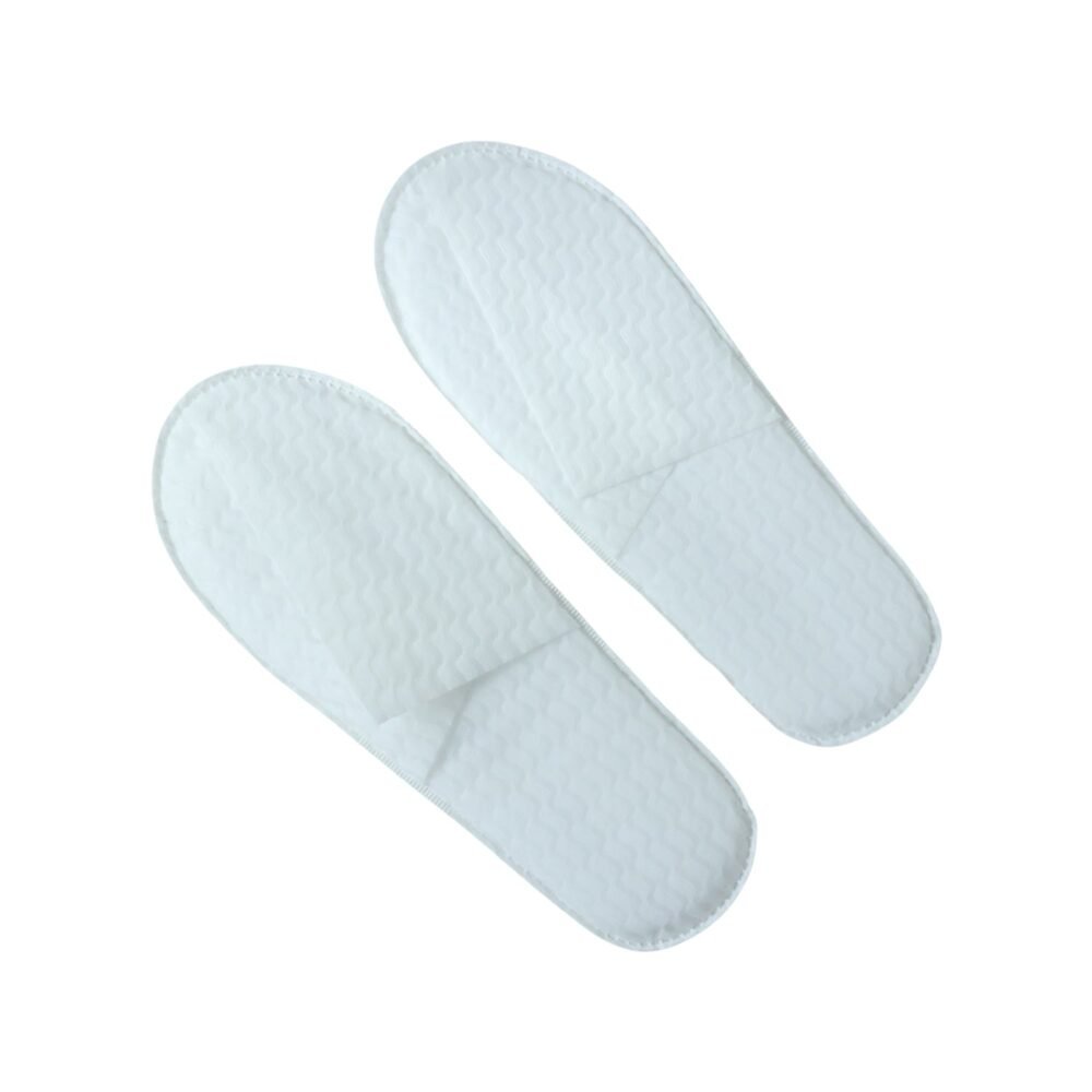 WhiteDisposableSlippers-04.jpg Disposable Hotel Slippers – Hygienic Single-Use Guest Footwear