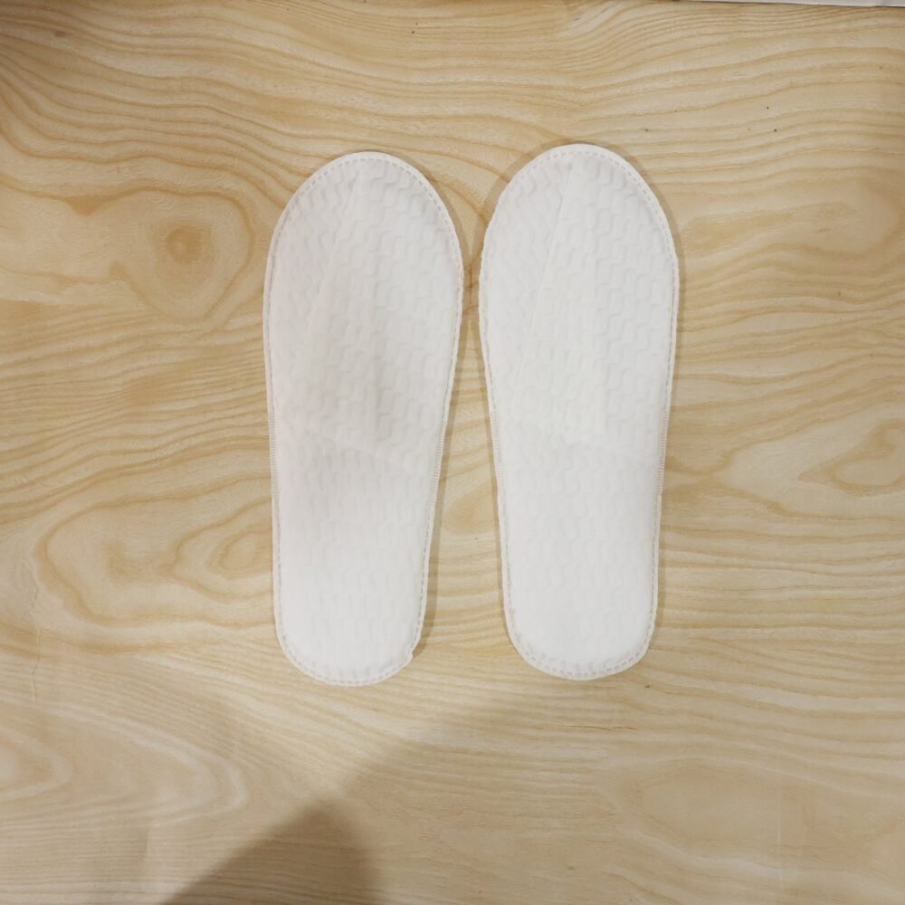 WhiteDisposableSlippers-live.jpg Disposable Hotel Slippers – Hygienic Single-Use Guest Footwear