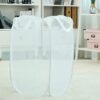 Foldable Mesh Laundry Basket – Space-Saving & Breathable Organizer