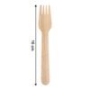 Wooden Fork 160mm – Eco-Friendly Disposable Birchwood Cutlery