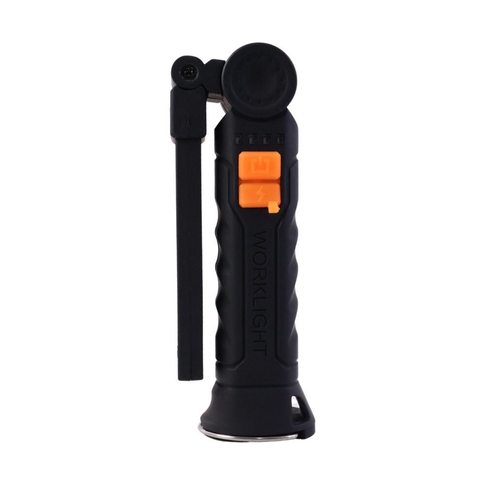 Rechargeable LED Work Light – Compact with Adjustable Arm & Magnetic Base