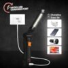 Rechargeable LED Work Light – Compact with Adjustable Arm & Magnetic Base