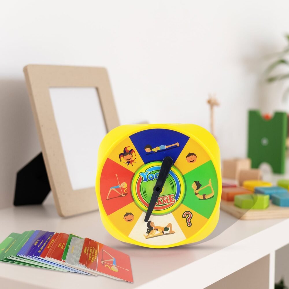 Yoga Spinner Game – Fun Family Fitness & Flexibility Activity