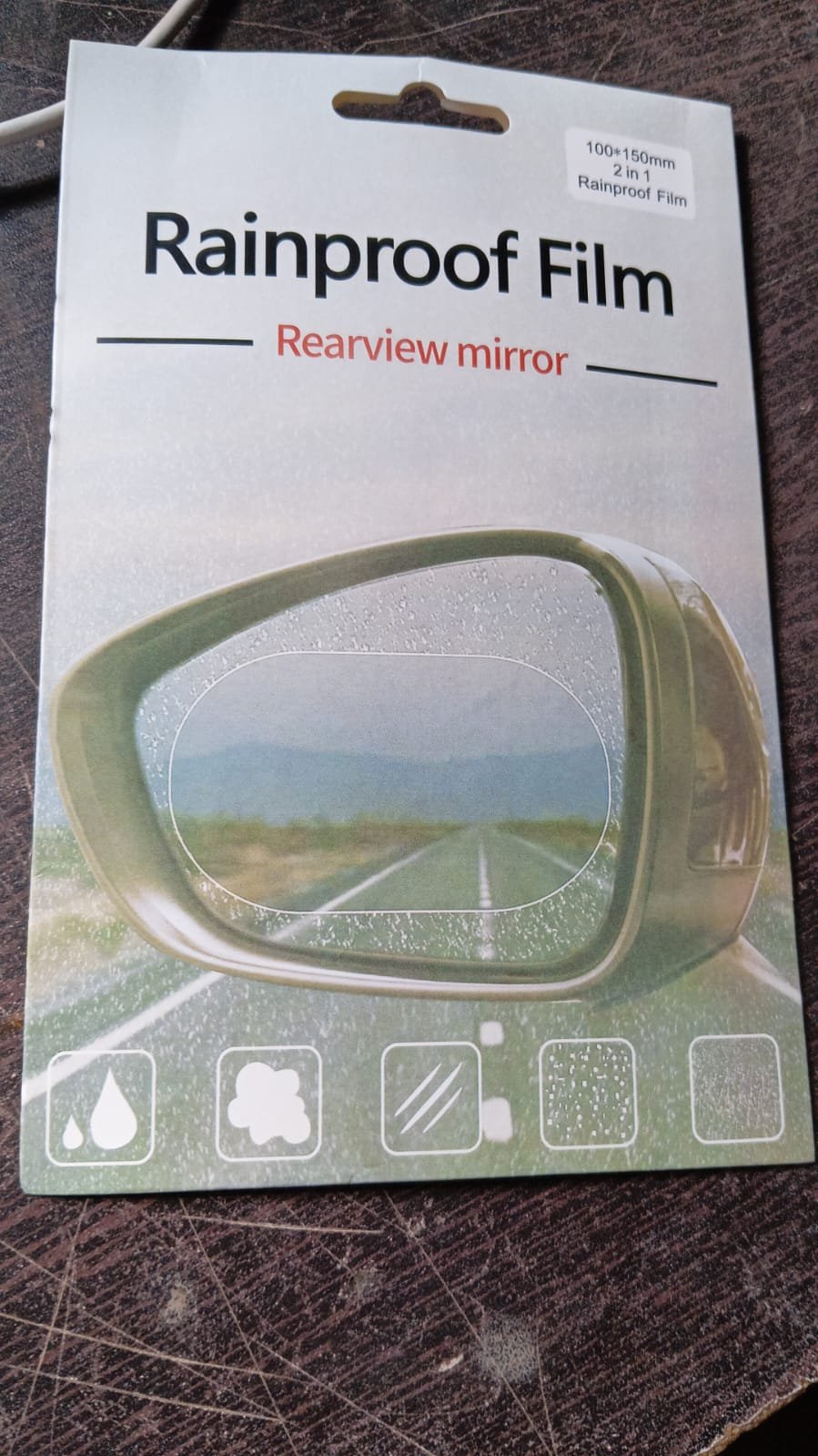 Anti-Fog Rearview Mirror Film – HD Clear Protective Sticker