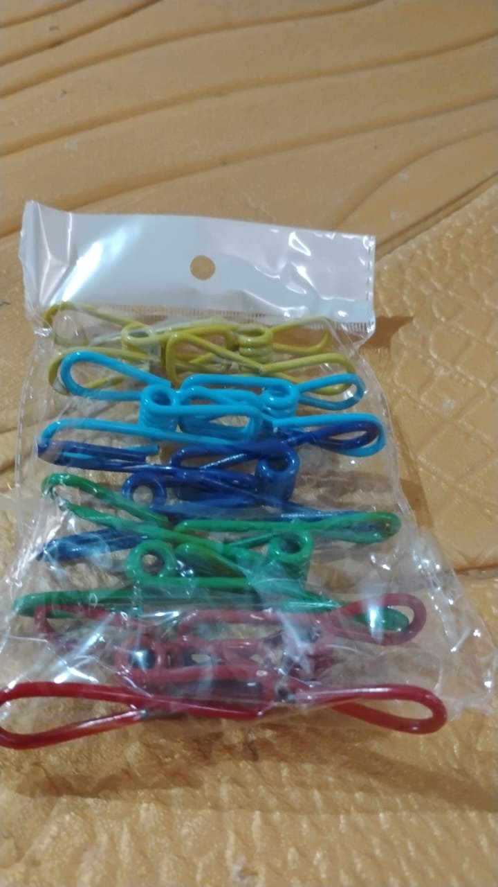Metal Clothes Pins Clips – Durable Multi-Function Set of 5