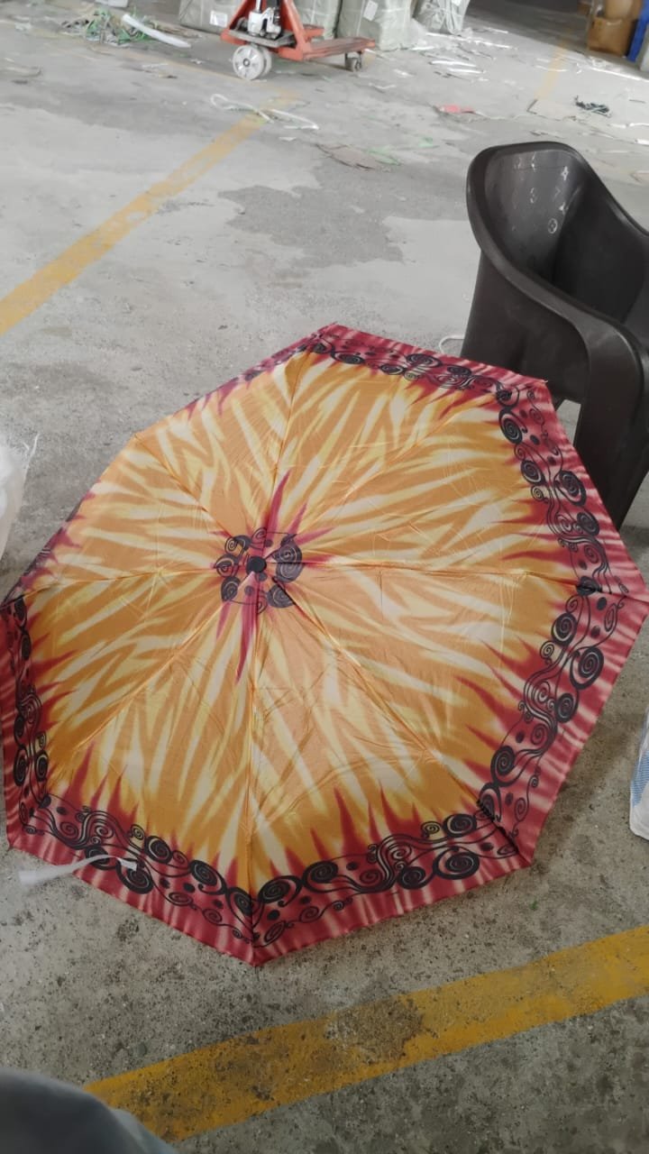 3-Fold Foldable Umbrella – UV & Rain Protection for Travel