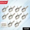 Stainless Steel Clothespins – Windproof, Durable Laundry Clips (10 Pcs)
