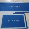 Anti-Slip Kitchen Floor Mat Set – Cushioned, Water-Resistant 2-Piece