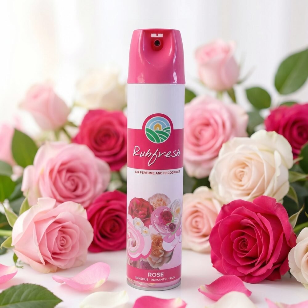 Rose Air Freshener Spray – Long Lasting Floral Scent in 220 ML