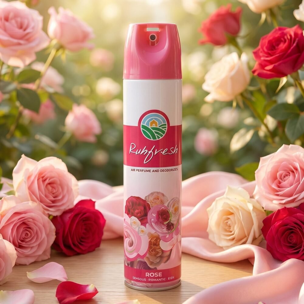 Rose Air Freshener Spray – Long Lasting Floral Scent in 220 ML
