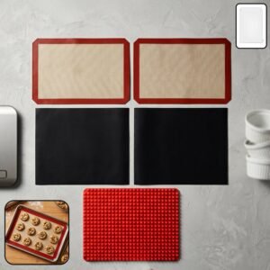 baking-mat-1.jpg Non-Stick Silicone Baking Mat – Reusable & Heat Resistant for Perfect Bakes