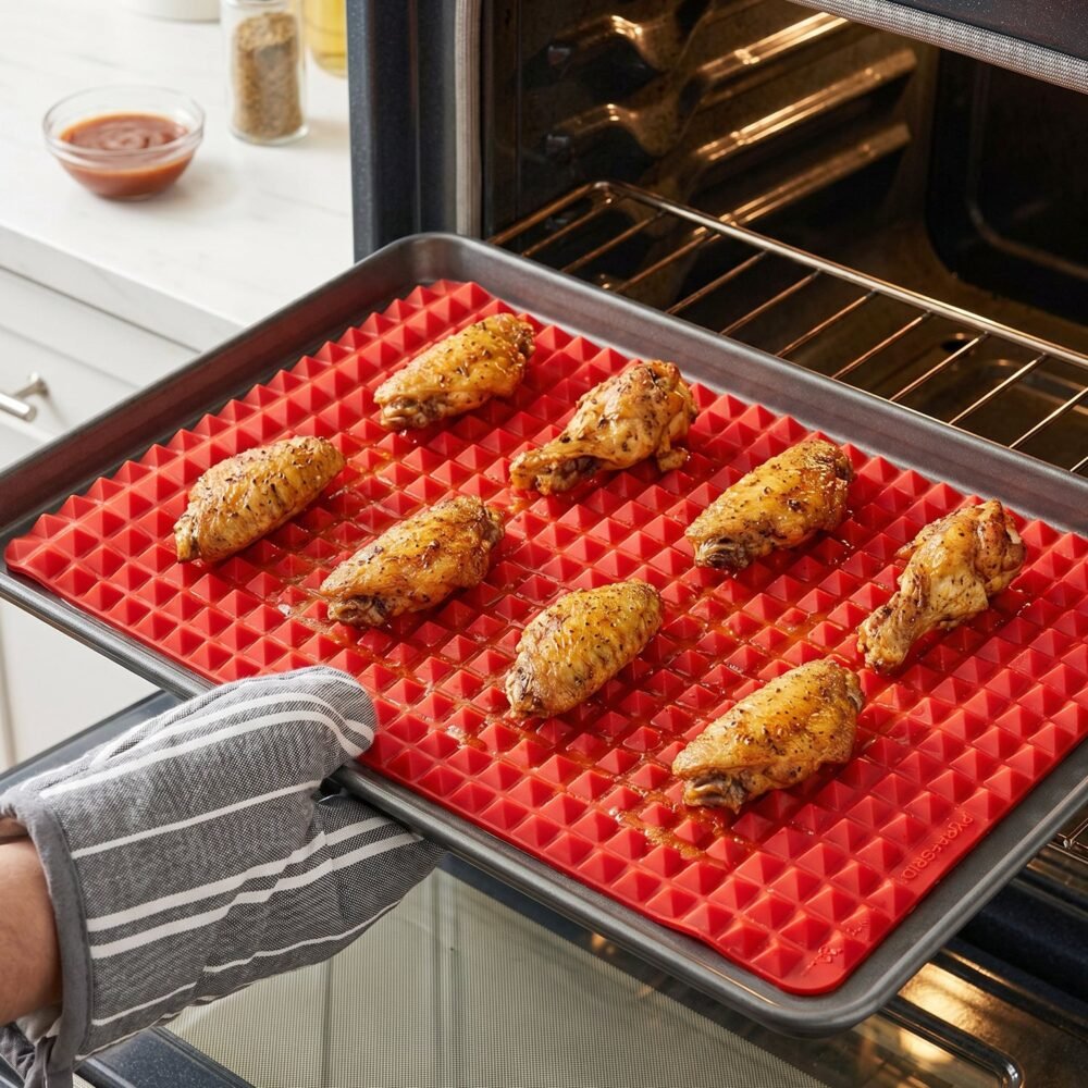 Non-Stick Silicone Baking Mat – Reusable & Heat Resistant for Perfect Bakes