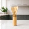 bamboospoon-03.jpg Bamboo Spatula Set – Eco-Friendly 4 Pc Cooking Utensils with Holder