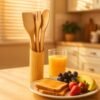 bamboospoon-05.jpg Bamboo Spatula Set – Eco-Friendly 4 Pc Cooking Utensils with Holder