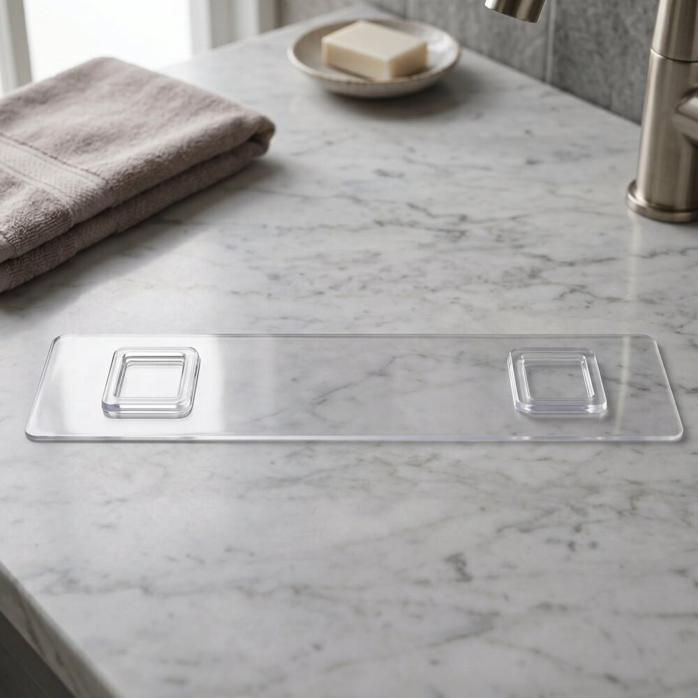 bathroom-wall-shelf-4.jpg Bathroom Wall Shelf – Space-Saving with Hooks & Modern Design
