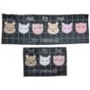 Printed Anti Slip Floor Mat Set – Safe & Decorative for Home