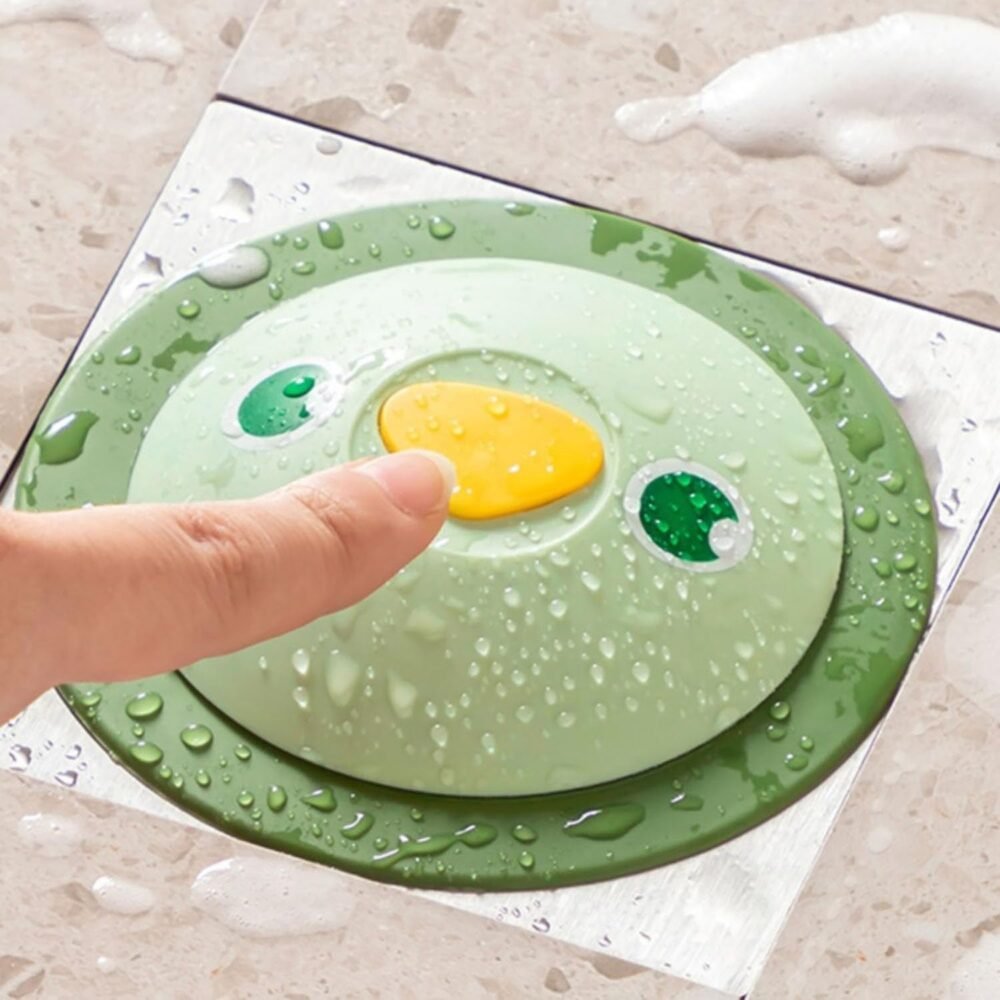 Kitchen Silicone Sink Drain Cover – Cute Duck Design & Anti Clog