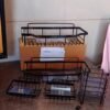 bd626de8-94ce-4769-9a7a-e183d07133d8.jpg Metal Shower Caddy – Durable 5-Pc Bathroom Organizer Combo