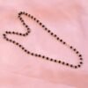 Black Beads Mangalsutra Necklace – Elegant Traditional Jewelry for Women