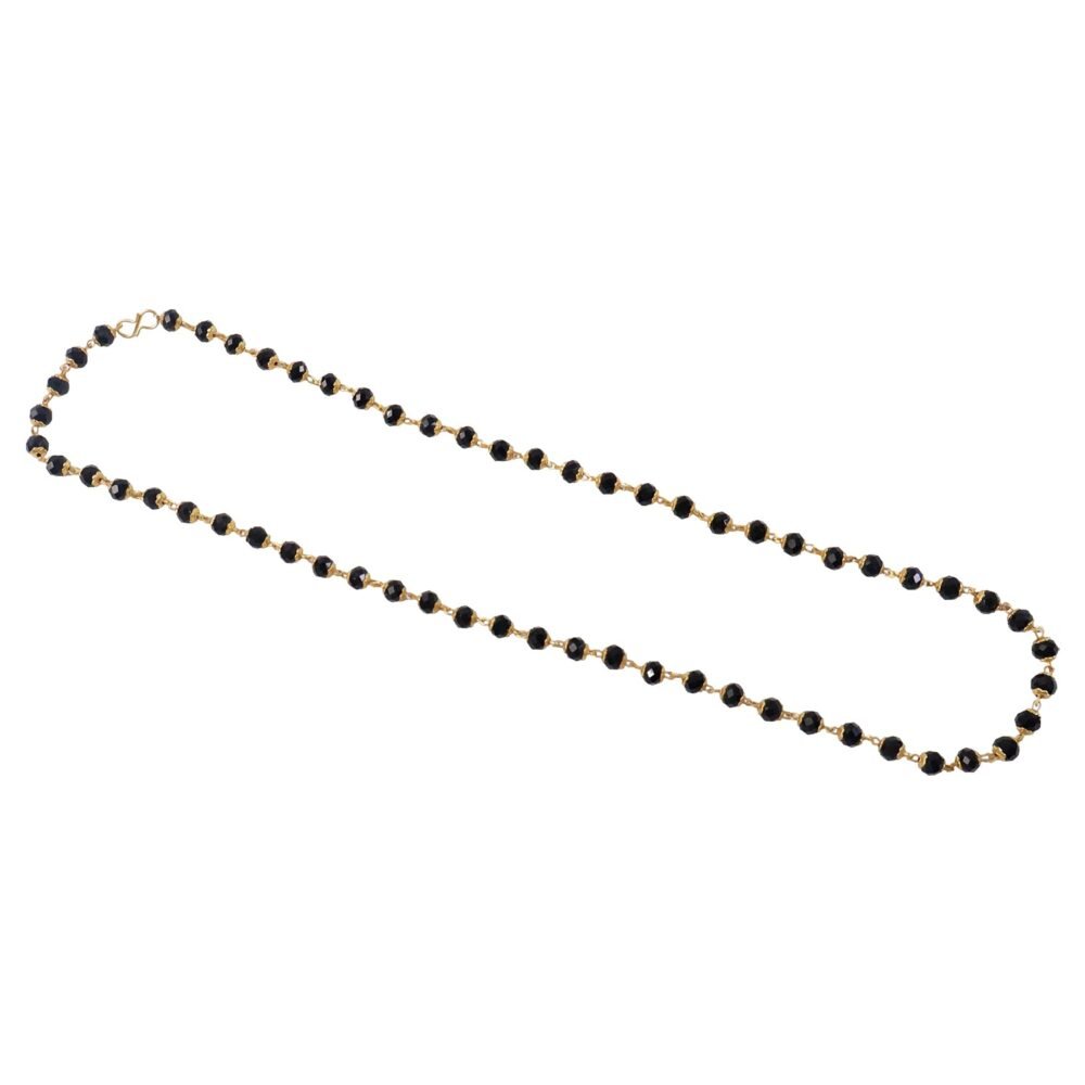 Black Beads Mangalsutra Necklace – Elegant Traditional Jewelry for Women