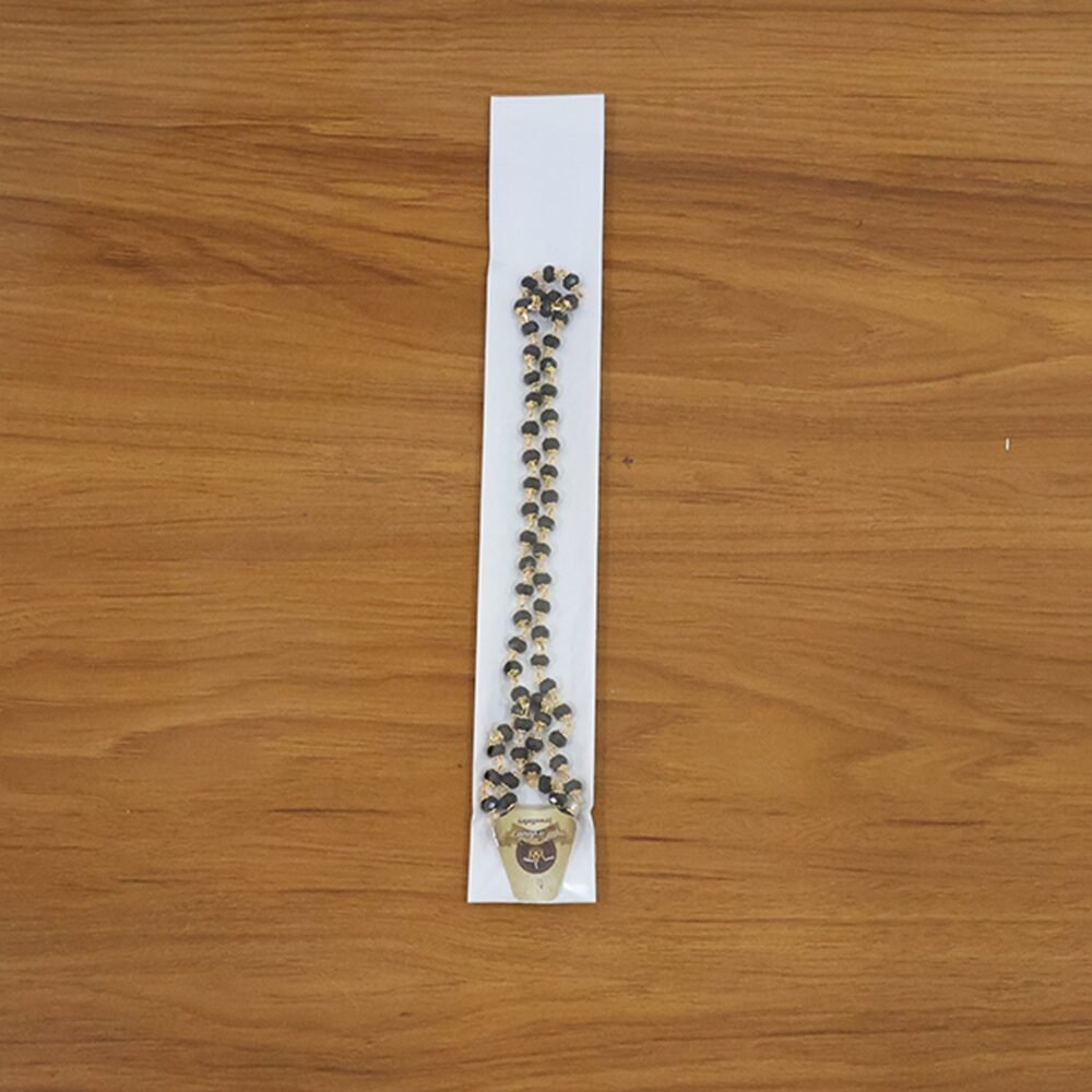 Black Beads Mangalsutra Necklace – Elegant Traditional Jewelry for Women