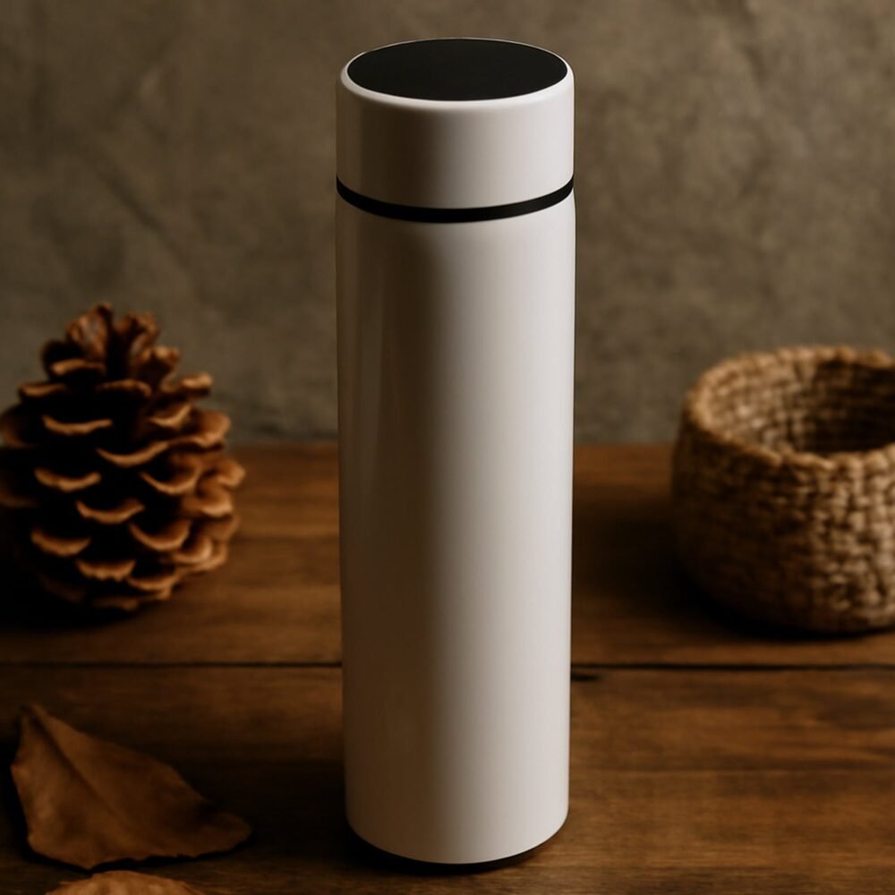 Vacuum Insulated Water Bottle – 500ML LED Temperature Display