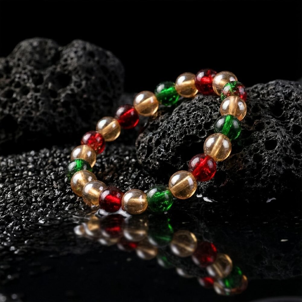 bracelet-03_8f068e42-9c64-4670-85ae-1e8d560672fa.jpg Multicolor Glossy Bead Stretch Bracelet – Stylish Elastic Fit