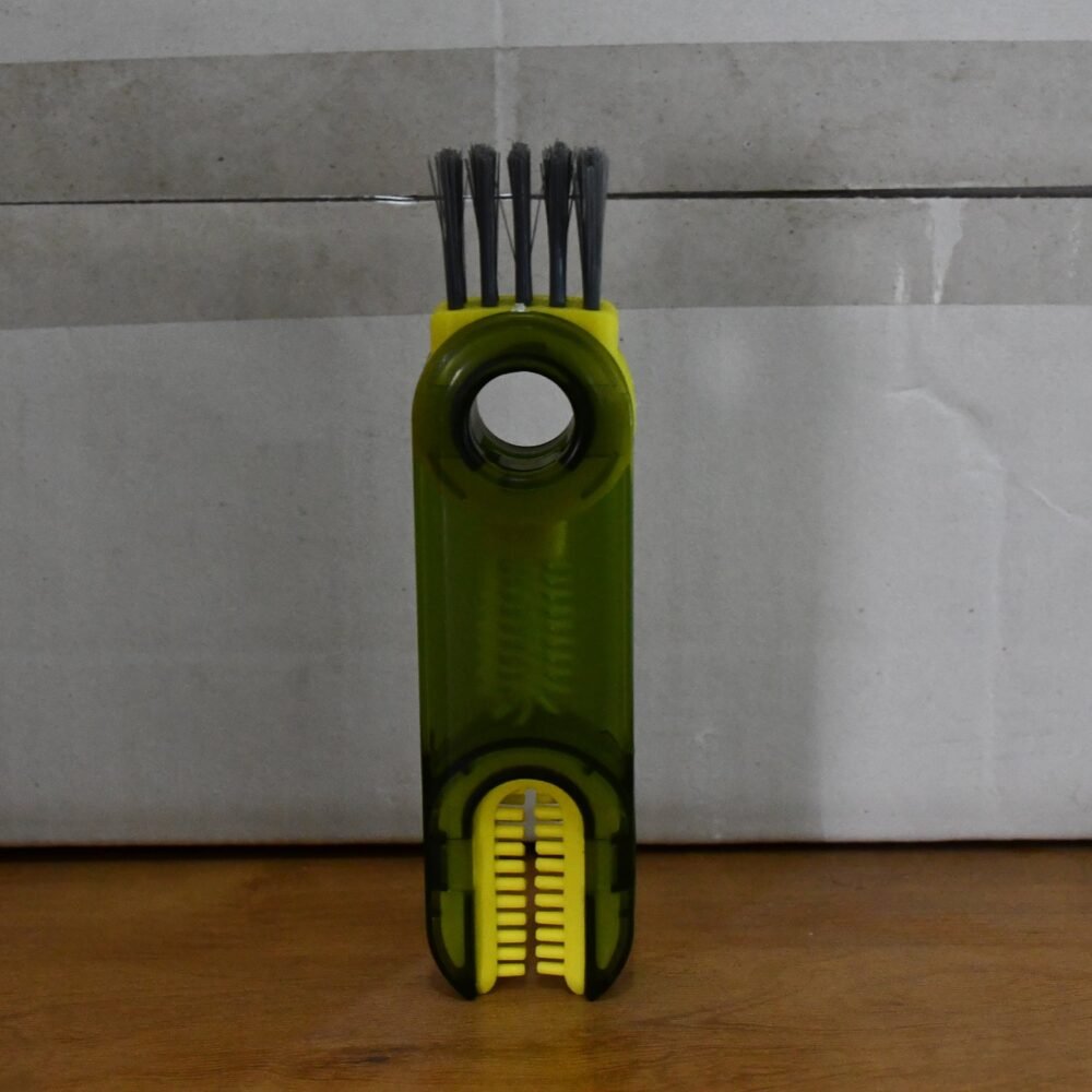 Multipurpose Cleaning Brush – Dual Head Scrubber for Bottles & Straws