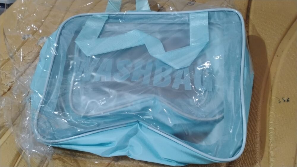 Waterproof Transparent Travel Toiletry Bag Set – 3 Sizes for Easy Organization