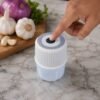 Mini Garlic Chopper – Cordless & Rechargeable for Easy Meal Prep