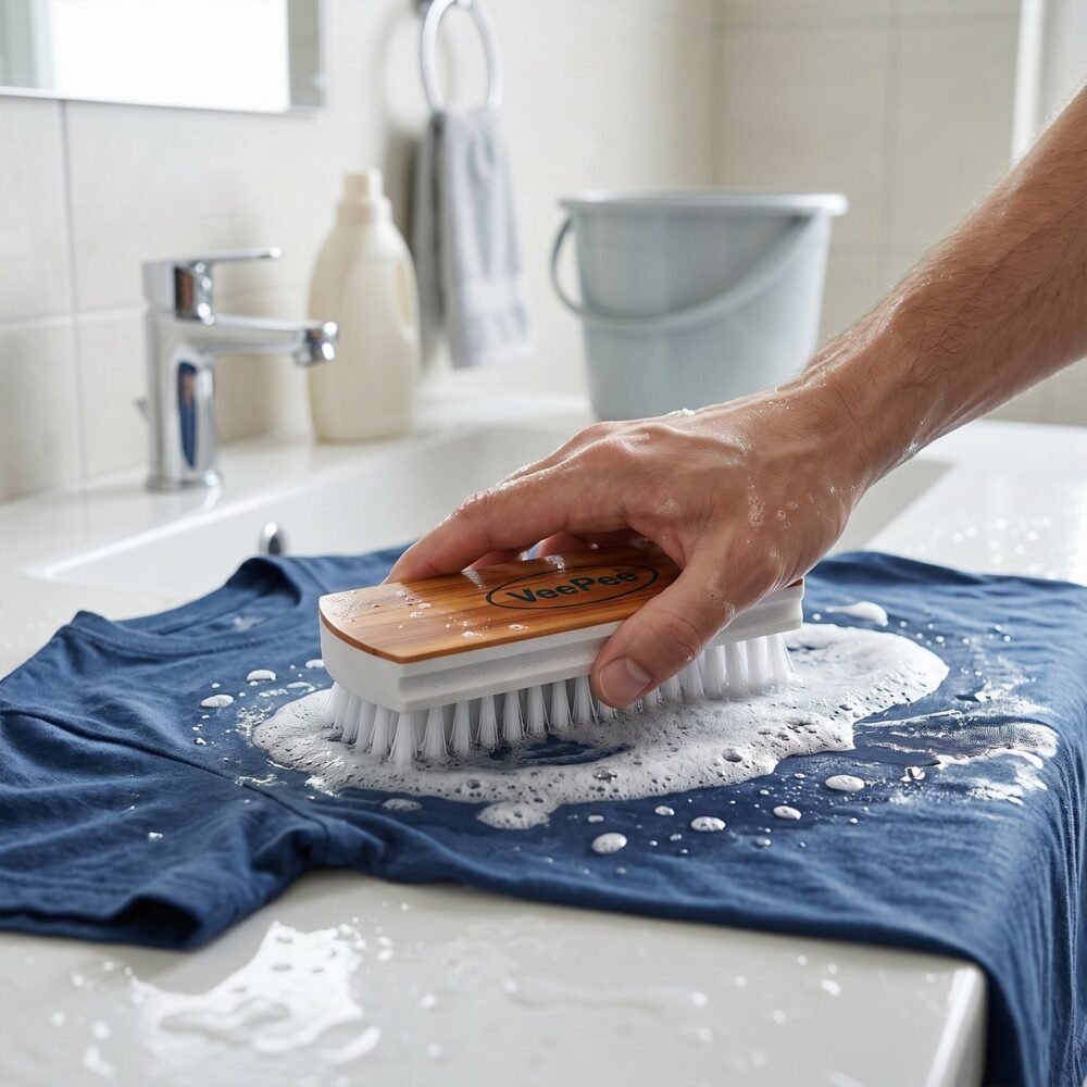 Cloth Washing Brush – Durable Nylon Bristles for Versatile Cleaning