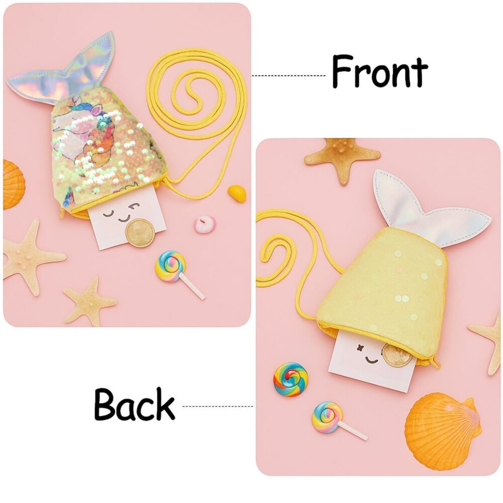 coinpurse-03_aaa3e59e-ae6f-48a4-ac14-34ae9ec514e4.jpg Mermaid Tail Kids Sling Bag – Colorful Reversible Sequins