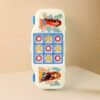 Kids Pencil Box with Built-in Tic Tac Toe Game – Fun & Durable