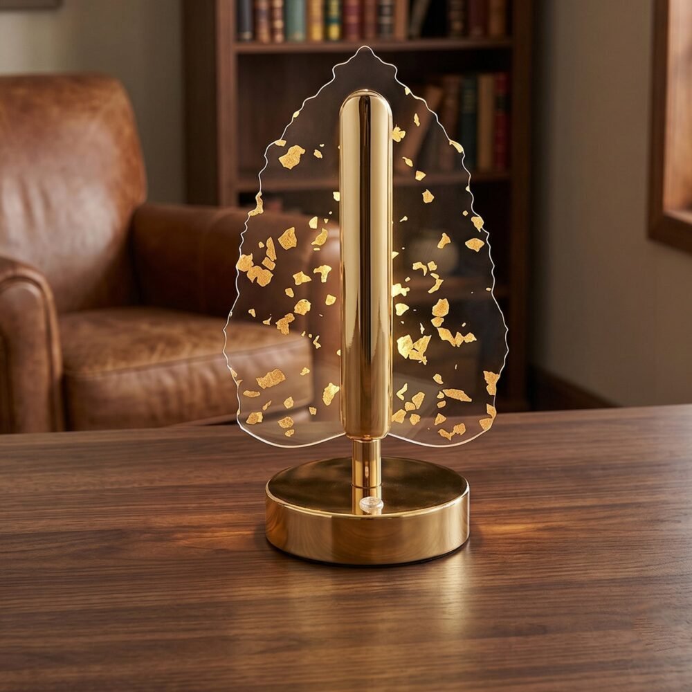 crystaltablelamp-03.jpg Golden Crystal Leaf LED Table Lamp – USB Charging & Warm Light