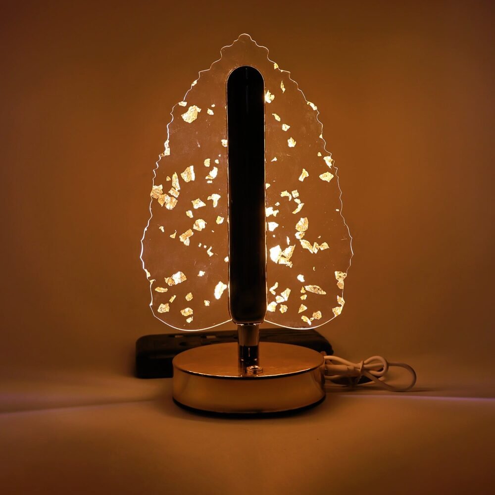 crystaltablelamp-06.jpg Golden Crystal Leaf LED Table Lamp – USB Charging & Warm Light
