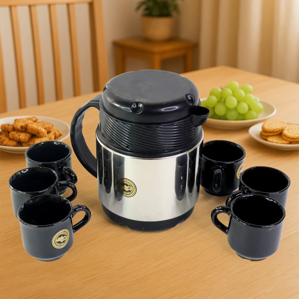 cup-_-kettle-set-03.jpg Insulated Thermos Flask with 6 Ceramic Cups – Keeps Drinks Hot