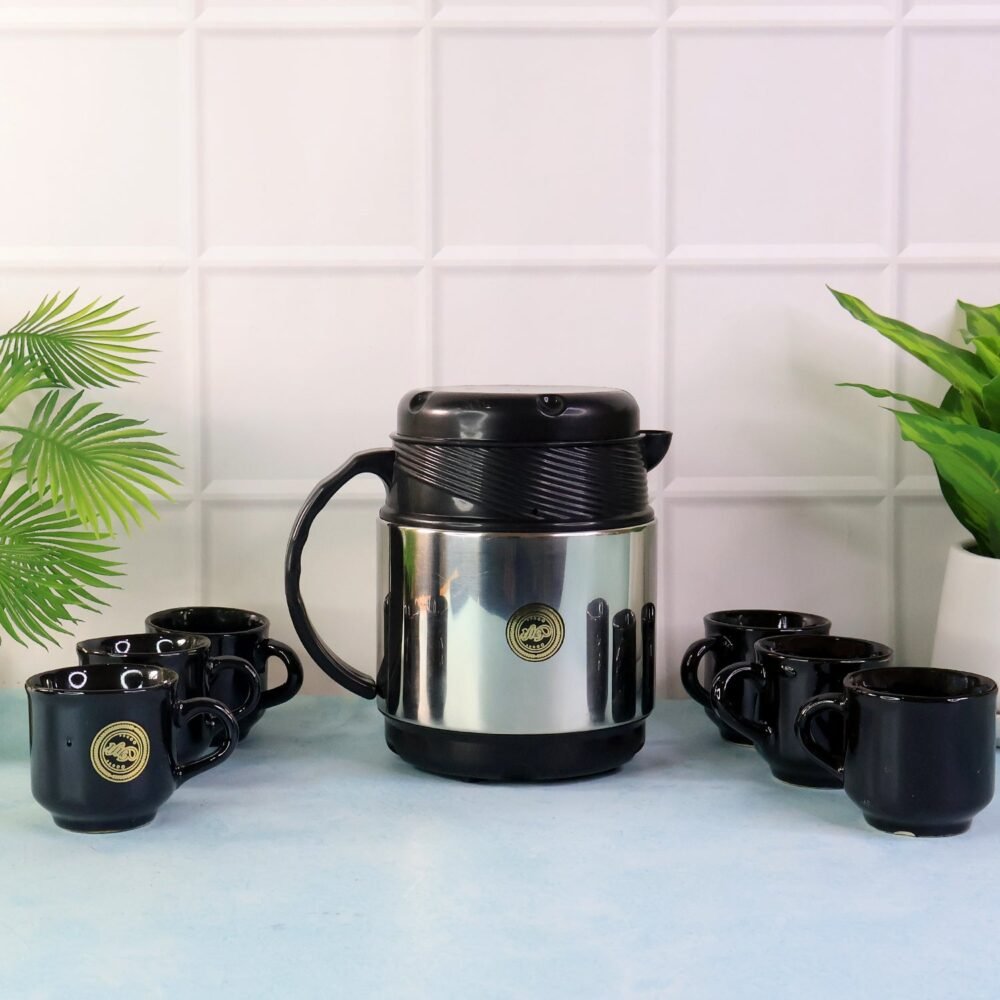 cup-_-kettle-set-04.jpg Insulated Thermos Flask with 6 Ceramic Cups – Keeps Drinks Hot