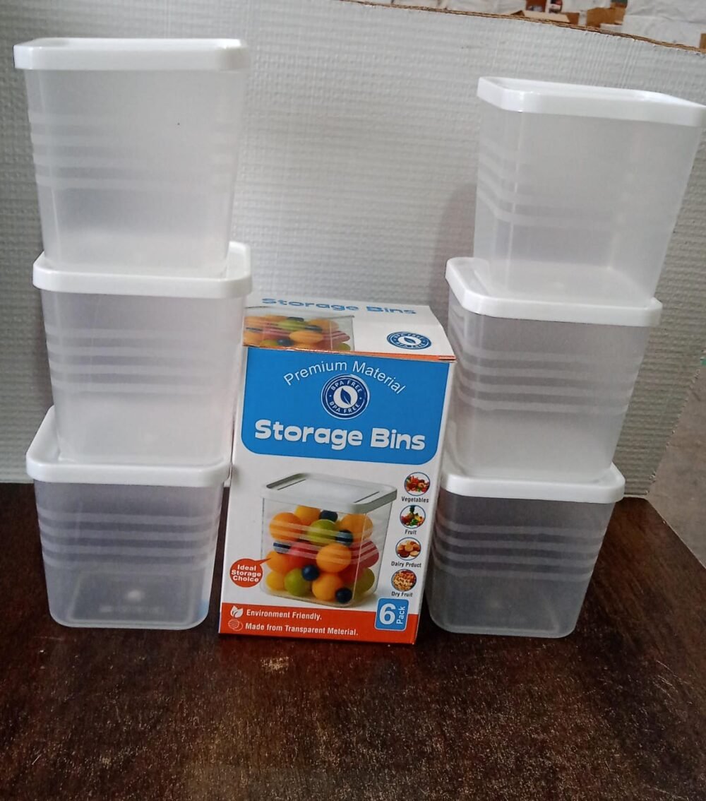 d0175dd7-ff12-4f7b-b43d-91ff58428093.jpg Airtight Square Plastic Food Storage Container Set – 6-Piece Clear Kit