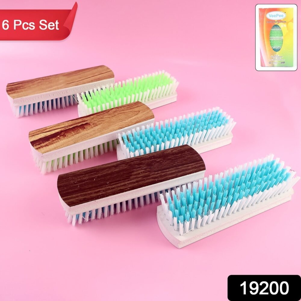 d564fbdf-828e-4880-b916-cab540fe7925.jpg Cloth Washing Scrub Brush Set – Heavy-Duty Nylon Bristles with Wooden Handles