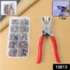 Snap Button Plier Kit – Heavy Duty with 100+ Assorted Studs