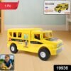 Friction-Powered School Bus Toy – Durable Push-and-Go Vehicle for Kids