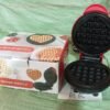 Mini Waffle Maker – Compact Non-Stick Quick Breakfast Iron