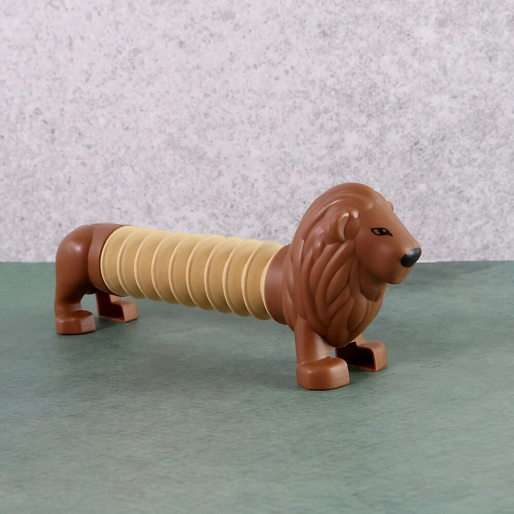 Lion Shape Magic Spring Toy – Stretchable Fun Fidget for Kids