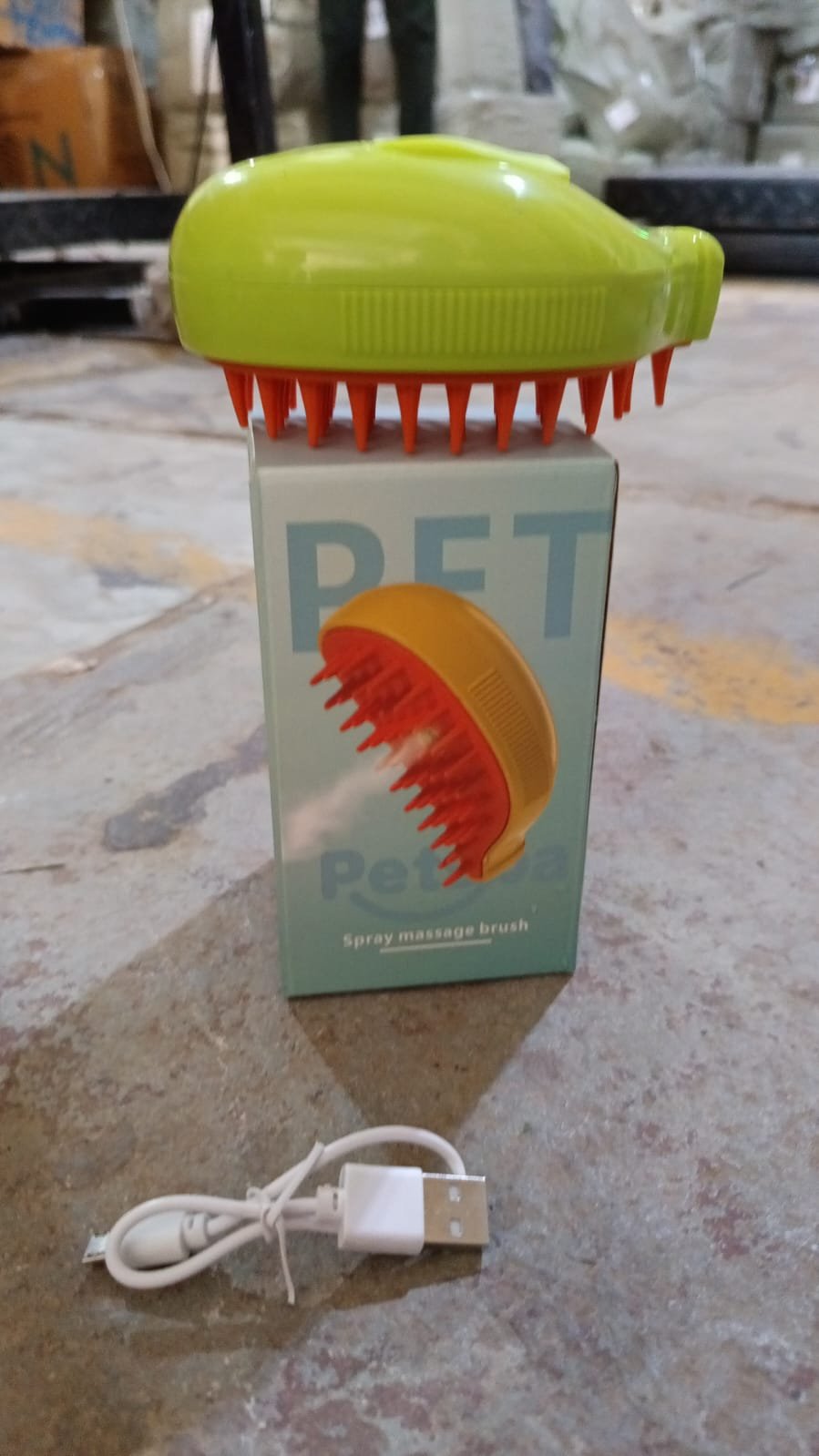 Cat Steamy Brush – 3-in-1 Pet Grooming & Hair Removal Tool