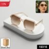 Square Retro Sunglasses – Trendy Oversized Gradient Tinted Eyewear