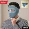 Reusable Anti Fog Face Mask – Big Size with Eye Shield for Safety