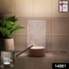 LED Acrylic Message Board Night Lamp – USB Powered Decorative Light